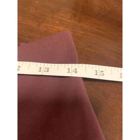 Lululemon Burgundy Cropped Leggings Size S - Picture 5 of 8